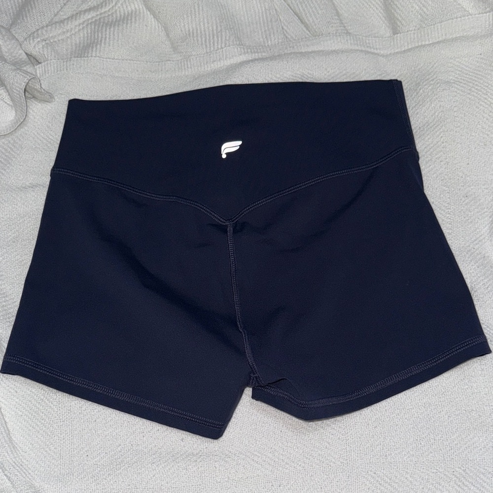 Fabletics navy blue athletic shorts